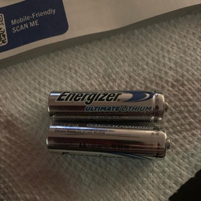 8 Energizer Ultimate Lithium AA Battery - Exp 2036 39800062826