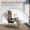 Karl Home Folding Zero Gravity Chair (Set of 2) - 3 of 4