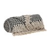 Parkland Collection,Shelly Transitional Beige 52" X 67" Woven Handloom Throw - 3 of 4