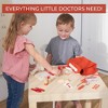 ZICOTO Wooden Doctor Play Set for Toddlers – Durable Pretend Medical Kit for Kids 3–5 with Safe, Realistic Tools and a Carrying Case - 3 of 4