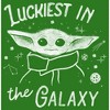 Men's Star Wars: The Mandalorian Grogu St. Patrick's Day Luckiest In The Galaxy Sweatshirt - 2 of 4