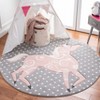 Carousel Kids CRK163 Power Loomed Indoor Rugs - Safavieh Kids - 2 of 4