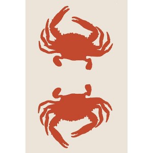 Mad Mats Double Crab Orange & Cream - 1 of 4