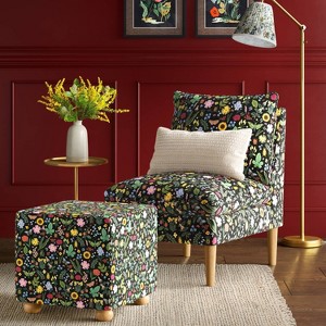 Rifle Paper Co. x Target Ottoman - 1 of 4