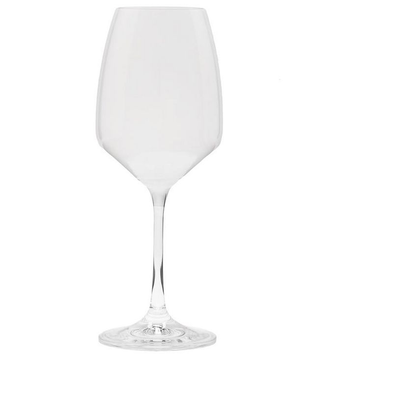 Classic Touch Set of 6 Water Glasses with Clear Stem, 9.5"H, 1 of 5