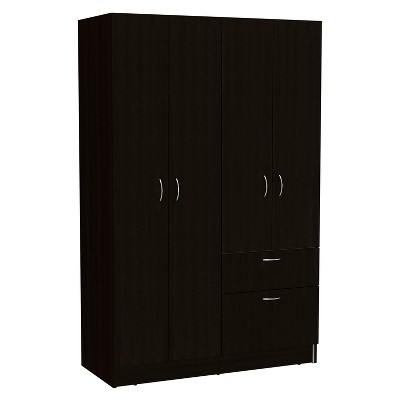 NicBex Armoire Wardrobe Closet Storage Cabinet with Doors & Drawer & Shelves for Bedroom