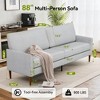 Dyonery 88" Loveseat Sofa, Comfy Couches for Living Room, Modern Oversized Love Seat Sofa, Large Couches for Bedroom Office - 2 of 4