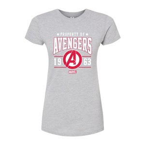 Women's - Marvel - Avengers Property Of Fitted Graphic T-Shirt - 1 of 3