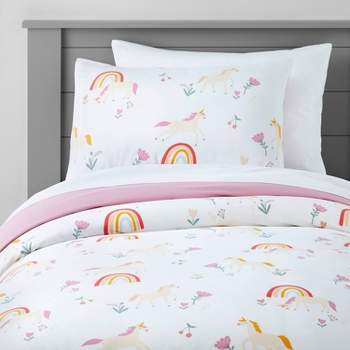 Kids' Duvet Unicorn Cover - Pillowfort™