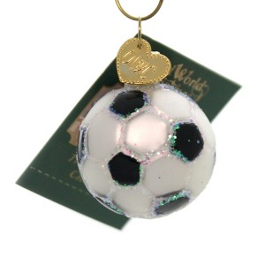 Old World Christmas 1.5 Inch Miniature Sport Balls Ornament Sports Game Tree Ornaments - 1 of 3