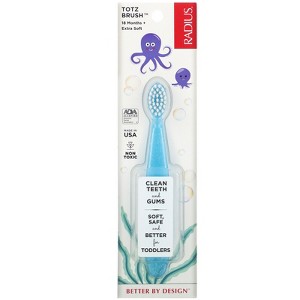 RADIUS Totz Brush, 18 Months +, Extra Soft - 1 of 3