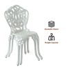 CLIHOME Modern Cast Aluminum Bistro Chairs(Set of 2) - 4 of 4