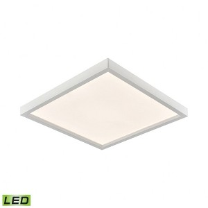 Thomas Lighting Ceiling Essentials Titan 1 - Light Flush Mount in  White - 1 of 1