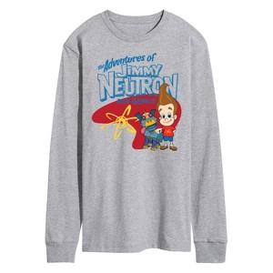 Men's - Jimmy Neutron - Adventures of Jimmy Neutron Long Sleeve Graphic T-Shirt - 1 of 4