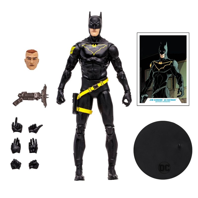 McFarlane Toys DC Multiverse Jim Gordon as Batman 7&#34; Action Figure, 4 of 13