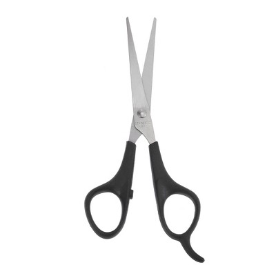 Unique Bargains Men Women Stainless Steel 6 Inch Straight Scissors for Long Short Thick Hard Soft Hair Silver Tone Hair Clippers 6.42" 1pc