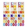 333-Count Alphabet Stickers A-Z, Colorful Uppercase Letter Labels for Art & Crafts, 2.5 inches High - image 4 of 4
