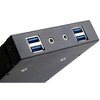 SilverStone Technology  Black 3.5 inch 4xUSB3.0 front bay Black - 4 of 4