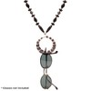 Eyeglass Necklace Calabria EC-5-E Eye Catcher Hang Loop 20"In Gold Brown Yellow - 2 of 4