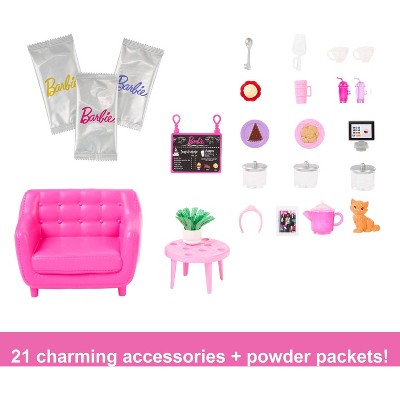 Barbie Cute N Cozy Cafe Playset with Color Change Teapot