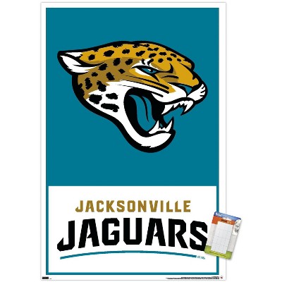 NFL JacksonVille Jaguars - S. Preston Mascot Jaxon DeVille Wall