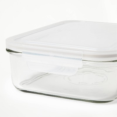 8pc (Set of 4) Glass Food Storage Container Set Clear - Figmint Missing items/accessories