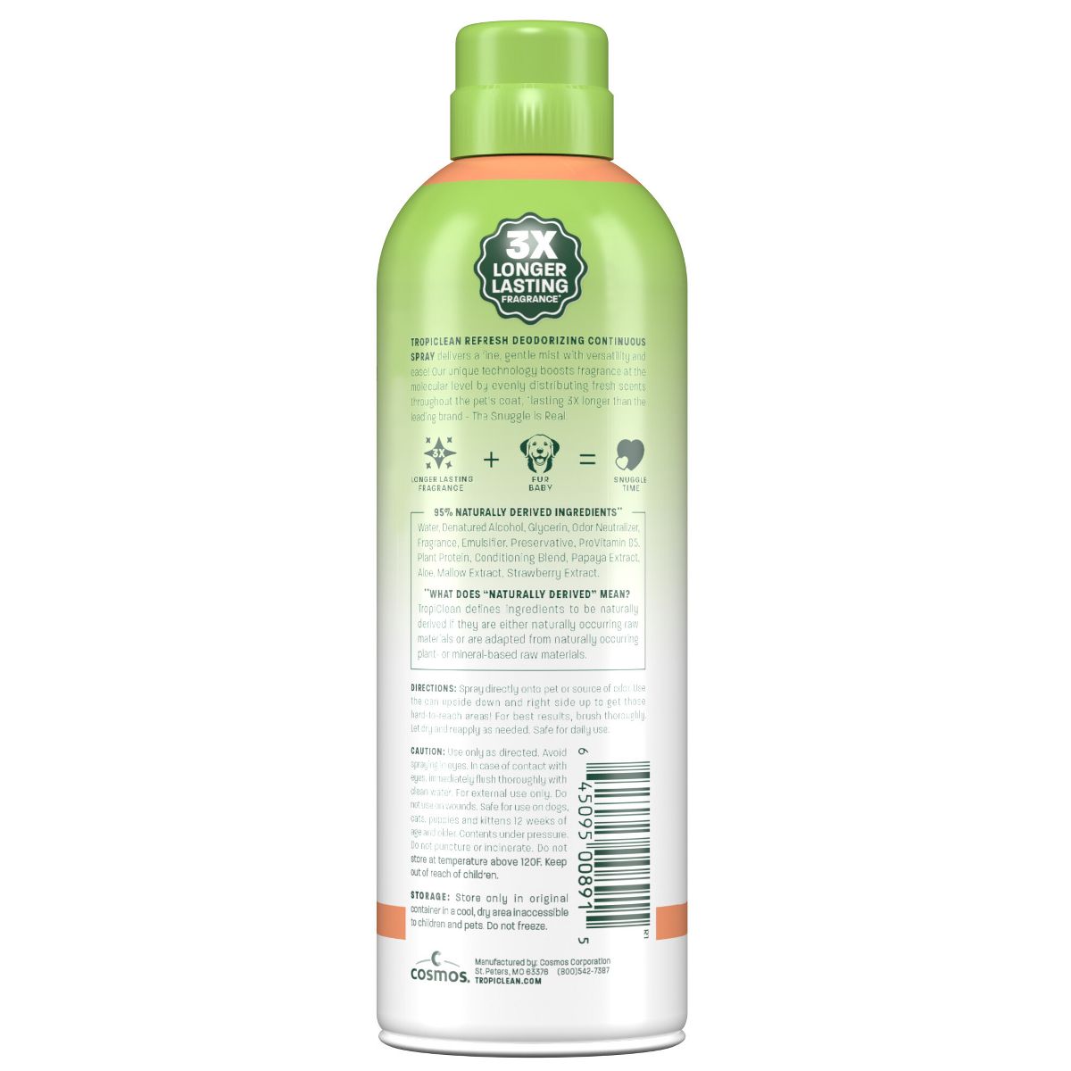 TropiClean Refreshing Deodorizing Dog Spray - 7.1 fl oz - thumbnail 10