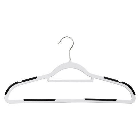 5pk Super Heavyweight Plastic Hanger White - Room Essentials™ : Target
