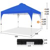 Yaheetech Pop Up Canopy with Roller Bag and Sandbags - 3 of 4