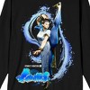 Street Fighter VI Chun-Li Graffiti Name Crew Neck Long Sleeve Black Adult Tee - image 2 of 3