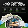GEARit 12/3 SJEOW Heavy Duty Outdoor Extension Cord 3 Outlet, 100 Feet - 2 of 4