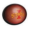 College Football Pigskin Design Oval Slimline Lighted Wall Sign - 2 of 4