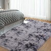 Large Shag Rug Living Room Bedroom Area Rug Non Slip Ultra Soft Modern Solid Color Nursery Throw Carpet Cozy Plush Fuzzy Tie-Dyed Rug - 3 of 4