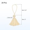 Unique Bargains Cotton Mini Hanging Loop DIY Functional Bookmark Tassels 20 Pcs - 2 of 4