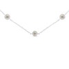 Haus of Brilliance Sterling Silver 1/2 Cttw Diamond Station Necklace - 2 of 4