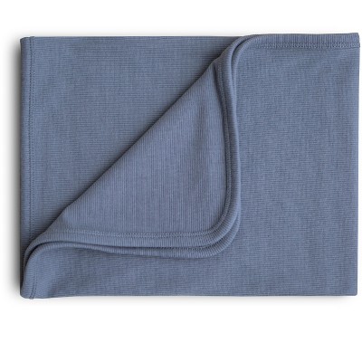 Mushie Ribbed Baby Blanket