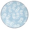 Baum Bros. 16pc Stoneware Canopy Dinnerware Set Blue/White: Floral Botanical Pattern, Service for 4, Dishwasher-Safe - 3 of 4