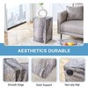 NicBex Modern Small Rectangular Textured-Pattern Coffee Table,Minimalist Center Table for Living Room,Living Room Furniture - 4 of 4
