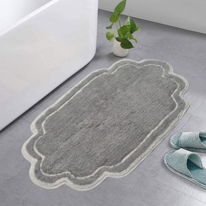 Allure Collection Cotton Tufted Bath Rug - Home Weavers - 1 of 4