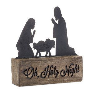 Melrose Holy Night Nativity Block - 1 of 2