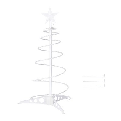 Yescom Munchkin 2ft Spiral Tree for Indoo forr Outdoor Holiday Christmas Decoration Multi-Color Multicolor