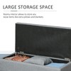 NicBex Storage Ottoman Bench for Bedroom,Storage Bench with Removable Tray,Ottoman for Living Room, Bedroom, Entryway,Gray - 4 of 4