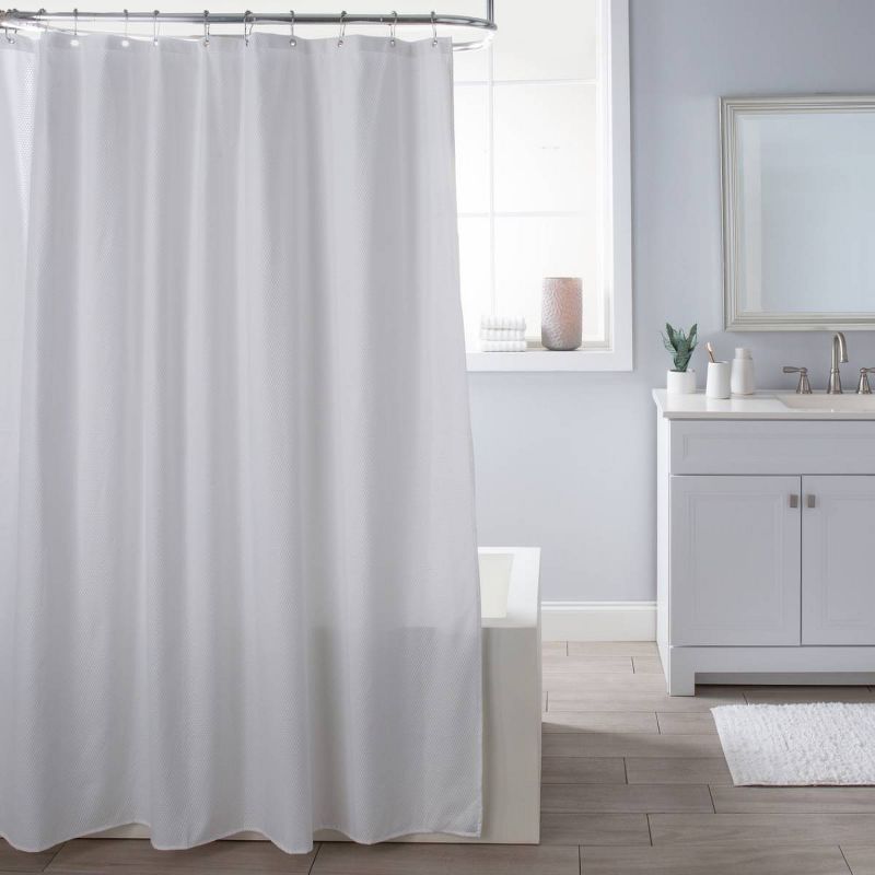 Delano Fabric Shower Curtain - Moda at Home, 3 of 5