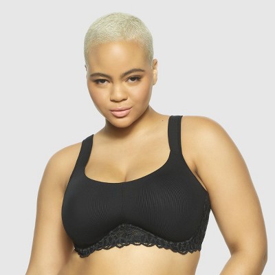 Paramour Women's Sensational Unlined Seamless Bra - Black 40d : Target