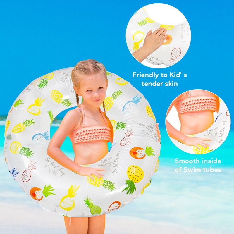 Whizmax 4PCS Inflatable Pool Floats for Kids/Adults, 5 of 6