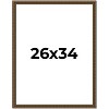 PosterPalooza | Sculpted Gold Picture Frame - UV Acrylic, Foam Board Backing, Hanging Hardware - 2 of 4