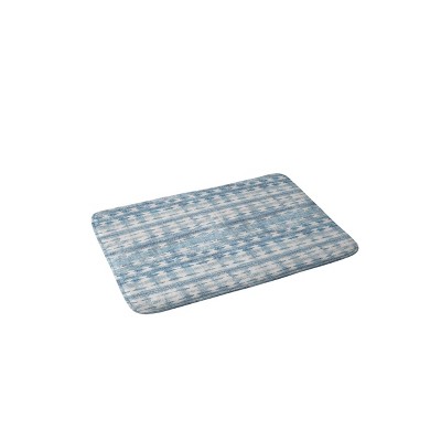 Alison Janssen Rustic Bath Mat Blue - Deny Designs