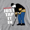 Happy Gilmore Just Tap It In Adult Crewneck Sweatshirt - 2 of 4
