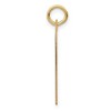 Black Bow Jewelry 14k Yellow Gold Saturday Start Perpetual Calendar Charm Pendant, 22mm - 2 of 4