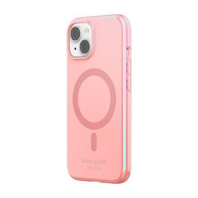 Kate Spade New York Apple Iphone 14/iphone 13 Protective Hardshell Case  With Magsafe - Grapefruit Soda : Target